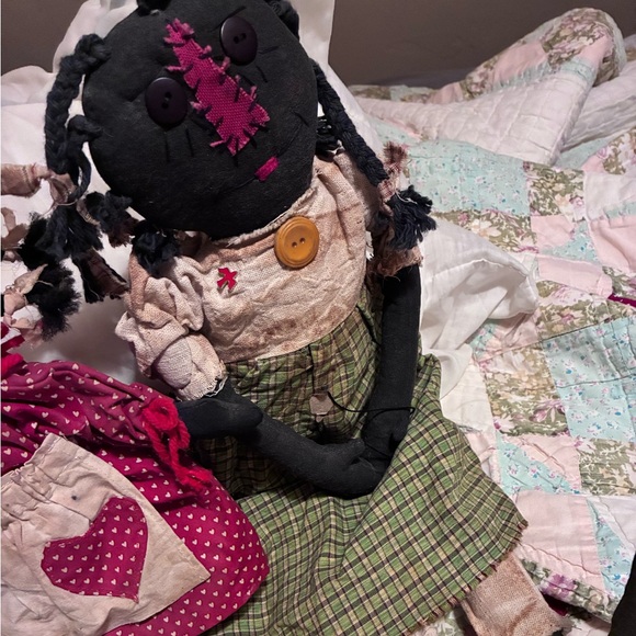 Tattered Rag Dolls Set - Picture 3 of 11
